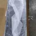 FRP Hard Tri-fold Tonneau Cover Fold Truck Bed Covers Compatible with 2009-2026 Dodge Ram 1500 & 2500 6' 4" Bed Without Ram Box (76.3")