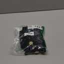 OYOANGLE Summer Going Out Tops for Women 2025 Button Front Sleeveless Strapless Tube Top (Large, Black Solid)