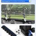 Aluminum Fishing Rod Holder for Truck Bed Holds 4 Fishing Rods, Truck Bed Fishing Rod Holder for Pickup, Gift for Truck Owners, Fishing, Outdoors, Dad, Family