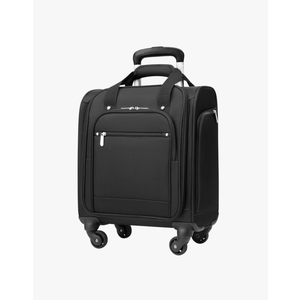Coolife Underseat Carry On Luggage Softside Lightweight Rolling Travel Bag Spinner Suitcase