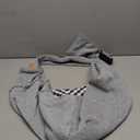 Tomkas Small Dog Sling Carrier - Zipper Pocket & Adjustable Strap - for 3-10 lbs Pets(Grey) Puppy