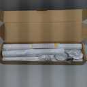 Closet Rods for Hanging Clothes, 17 to 84 Inch Heavy Duty Stepless Adjustable Closet Hanging Rod, 1.3 Inch Diameter Metal Closet Rod for Wardrobes Laundry Bedroom RV, White