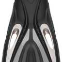 LUXPARD Diving Fins, Powerful Efficient Open Heel Scuba Diving Fins, Flippers for Snorkeling and Freediving with Adjustable Buckles (S/M | US Man 4.5-8.5 | Woman 5.5-9.5 | EU 38-42)