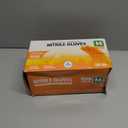 Royalty Premier 8 Mil Disposable Orange Nitrile Rubber Gloves. Heavy Duty, Food Safe, Mechanic, Cleaning. Diamond Texture. Size M