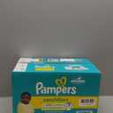 Pampers Swaddlers Diapers, Size 1 (8-14 lbs), 96 Count, Absorbent, Keeps Baby Dry and Comfortable, Skin Safe Disposable Baby Diaper 