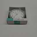 La Crosse Clock 9.5-inch Retro Diner Light Pistachio Green Silent Sweep Quartz Clock - 404-3024PH