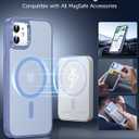 LeYi for iPhone-11 Case Blue Compatible with MagSafe Magnetic[ Screen Protector X2 + Camera Cover X2] Funda para ipone 11case Military Grade Protective Covers for i Phone 11 iphone11, Light Blue