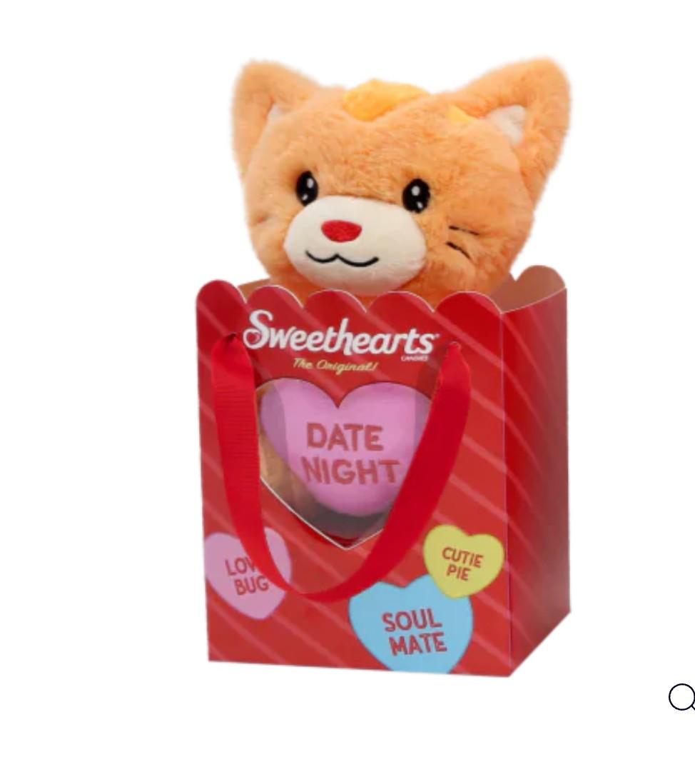 Sweetheart Valentine's Plush Cat