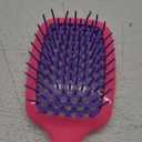 FHI Heat UNbrush Detangling Brush for Pain-Free Brushing on All Wet or Dry Hair Types  Durable DuoFlex Anti-Static Bristles, Lightweight Handle, Vented Hair Brush (1 Count (Pack of 1), Pink Burst)