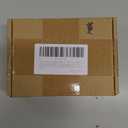 Storage Bins With Lids, 3.42" x 2" x 1.33" Mini Tote Bin with Snap-Fit Lid for Organizing Small Parts, Crafts, Hardware, & Office Supplies Storage, Black Base And Yellow Lid - 4PCS