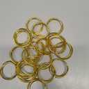 20Pcs Macrame Hoops Ring, BetterJonny 2 Inch Metal Craft Rings Hoops Gold Dream Catcher Rings Wreath Hoop Rings for Home Decorations DIY Crafts and Wall Hanging Crafts
