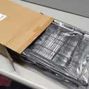 4-Tier Shoe Rack,Metal Simple Shoe Storage Organizer Shelf for Closet,Entryway, Bedroom,Garage (Black, 4 Tier)