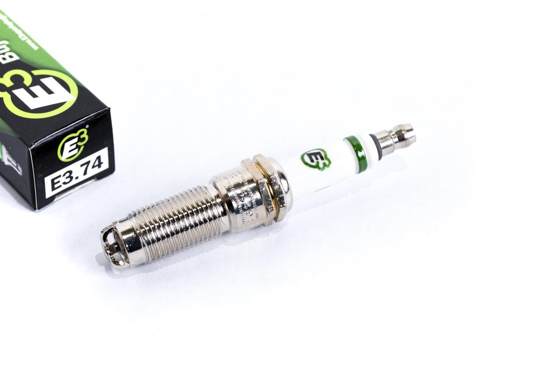 E3 Spark Plugs E3.74 Durable, High-Performance, and Versatile Premium Auto Spark Plug with Patented DiamondFire Technology, Pack of 2