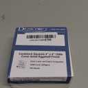 Premium White Cardstock Squares - Ultra Thick Artist Drawing Quality Eggshell Finish - For Spin Art Refill, Sketching, Charcoal, Watercolor, & Painting (4" x 4", 100 Pack)