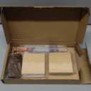 Mini Watercolor Paint Set, Travel Paint kit, Pocket Watercolor Set with Paint, Brush, Sketchbook & Copper Clip, Watercolor Travel Kit for Beginners, Artists & Painting Enthusiasts