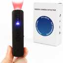 HelaCueil Hidden Camera Detector Upgraded - AI-Powered Anti-Spy Device with GPS Tracker & Bug Detector Portable RF Signal Scanner (S500)