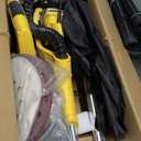 Drywall Sander Tool, KUPERIA 8.5 Amp Popcorn Ceiling Removal Tool with 7 Variable Speed 800-1800RPM, Electric Drywall Sander with Extendable Handle, LED Light,6 Basic Sand Paper & 6 Grid Sandpaper (Yellow)