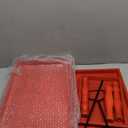 Christmas Hot Chocolate Bar Wood Cocoa Station Decorative Storage Box 3 Tier Chocolate Station Farmhouse Christmas Decorations for Home Office Kitchen Winter Gift(Red)