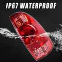 Boine Tail Light Compatible With 2005-2015 Toyota Tacoma Pickup Left Driver Side Rear Lamp Tail Light Bulb and Harness Included (Left Driver Side)
