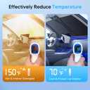 KUST Windshield Sun Shade for 2025 2026 Toyota Camry (Hybrid LE SE XLE XSE) Accessories 4 Layers Car Sunshade for Front Windows Shade Custom Fit Camry Sun Visor 260T Retractable Blocks Shade UV Rays