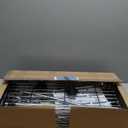 IZEUK 4 Tier Steel Storage Shelves, Heavy Duty Metal Shelf Wire Shelving Rack for Pantry, Kitchen, Living Room, or Office Organization (11.8" D x 25.6" W x 45.5" H, 1000LBS, Chrome)