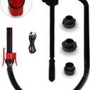 FUELIO Rechargeable Fuel Transfer Pump - Electric Gas Pump For Gas Can - Auto Stop Gas Transfer Pump