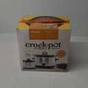 Crock-Pot 7 Quart Oval Manual Slow Cooker, Stainless Steel (SCV700-S-BR), Versatile Cookware for Large Families or Entertaining