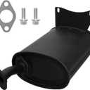 Generator Muffler Compatible with Honda GX340 GX390, Clone 420cc - 459cc, Predator 56170-56171, Champion CSA40017 Exhaust Muffler Silencer