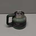 STANLEY Tough-To-Tip Admiral's Mug 20 oz | Twist-on Flip Open Lid | Wide Body with Non-Skid Rubber Base | Insulated Stainless Steel Coffee Cup | BPA-Free