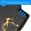 Powerty Trunk Mat for Buick Encore 2013-2022/Chevrolet Trax 2014-2023 Accessories Cargo Mats TPO All Weather Cargo Liner Heavy-Duty Trunk Liners
