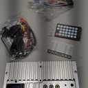 Leadfan Double Din Car Stereo Radio Support Apple Carplay&Android Auto, 7inch HD Touchscreen Double Din Radio with Bluetooth, Car Audio Receivers, Camera, MirrorLink, FM Radio, 2 USB/TF/AUX/Subwoofer