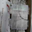 JMEXSUSS 33ft 100 LED Green Battery Operated Lights for St. Patrick's Day Decorations, Green Christmas Lights Battery Operated, St. Patrick's Day String Light Indoor Outdoor for Tree House Yard Xmas