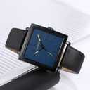 Women's Waterproof Leather Watch - Quartz Wrist Watch for Small Wrists, Thin Design