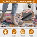 9x12 FT Non Slip Rug Pad Waterproof Cushioned Felt Rug Pad for Hardwood Floors 1/8” Thick Soft Carpet Pad with Natural Rubber Backing, Secure Grip & Floors Protection