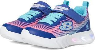 Skechers Girls Flicker Flash - Light Takeover 303704l (Little Kid/Big Kid) Sneaker   2 Little Kid