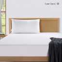LANE LINEN Bed Pillows King Size Set of 1-20"x36" Medium Firm Down Alternative Pillows for Sleeping, Hotel Quality Back Stomach or Side Sleeper King Pillow 1 Pack, Cooling Soft Easy Care - White