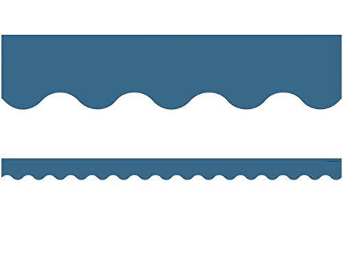 Slate Blue Scalloped Border Trim Slate Blue Scalloped Border Trim