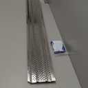Gutter Guards 5 inch, Aluminum Leaf Filter Rain Gutter Covers with Screws Included, 16 PCS 54FT DIY Gutter Guards Protection for 5-inch and 6-inch Gutters, Fits Any Roof or Gutter Type (Mill Finish)
