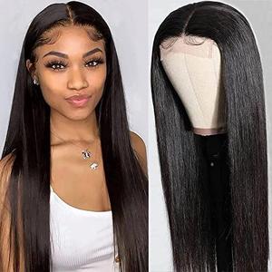 VTAOZI 30 Inch Straight Lace Front Wigs Human Hair 4x4 Lace Closure Wigs for Black Women 200 Density Wear and Go Glueless Wigs Human Hair