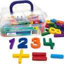 Teacher Created Resources Magnetic Numbers and Symbols, 46 Pieces, Plastic(TCR77581)