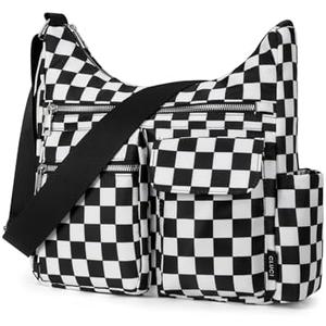 CLUCI Travel Purses for Women, Waterproof Nylon Crossbody Bags for Woman Trendy, Anti Theft Shoulder Handbags for Ladies