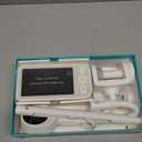 NETVUE Peekababy Baby Camera with Wireless Audio, Adjustable Crib Mount Monitor, Works via 2.4GHz Wi-Fi for Wide Coverage & Stable Connection, Smart App, Two-Way Talk, No Screen (White)