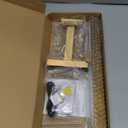 Picture Lights for Wall, Brass Battery Operated Picture Light 16in Art Light CCT Dimmable Recharging Battery Wall Light with Remote Control for Living Room Gallery