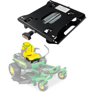 ELITEWILL Universal Seat Suspension for Zero Turn Mower Fit for John Deere, Hustler, Z TRAK, Kubota, Exmark Mower Tractor W/O Seat Slider