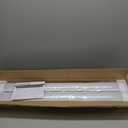 DAKASON 4-Pack 3FT LED Garage Lights Ceiling Mount, 3Foot LED Ceiling Light Fixture Flush Mount 24W 2880lm, Hardwired Flat Panel Light, Tube Light 3/4/5000K Adjustable