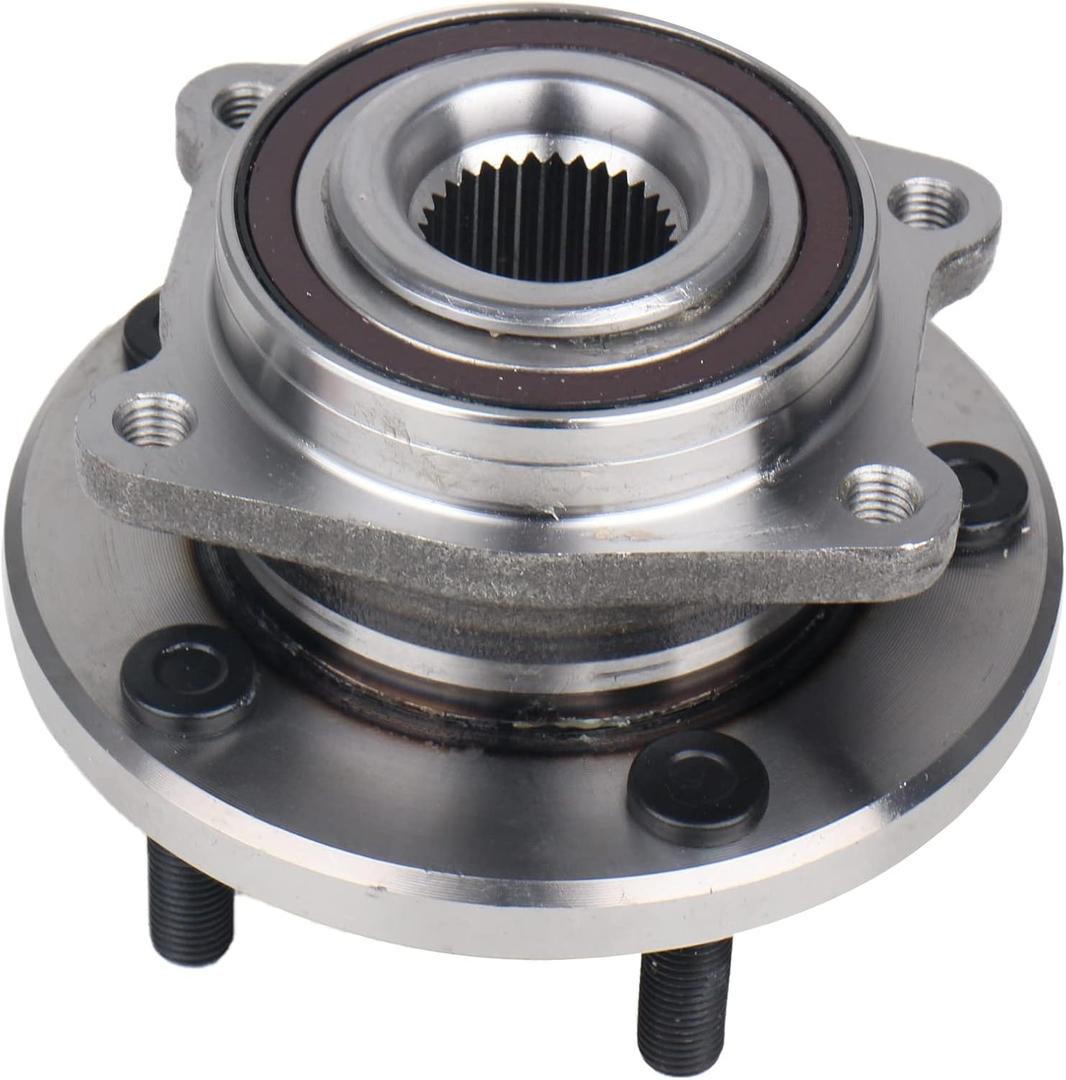 KUSATEC 513263 Front Wheel Bearing and Hub Assembly Compatible with Chrysler Sebring Cirrus 2007-2010, Chrysler 200 2011-2014, for Dodge Avenger 2008-2014, 5-Lug Bolts w/ABS