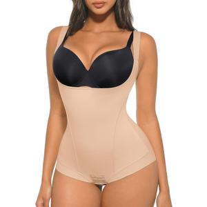 Lover-Beauty Tummy Tuck Compression Garment for Women Shapewear Tummy Control Body Shaper Faja Colombiana (XX-Large, Beige)