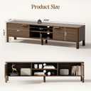 TV Stand for Living Room up to 65 Inch TVs Entertainment Center Walnut 59"
