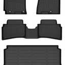 Cartist Floor Mats & Cargo Liner Fit for Hyundai Venue 2020-2025 2026 (for Cargo Tray Upper Position), All Weather Car Mats for Venue Accessories, Heavy Duty Rubber Mats