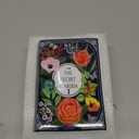 Ceramic Book Vase for Flowers, Home Decor, Cute Bookshelf Accent, Lovers Gifts, Unique Home/Bedroom/Office Decor (Small - Secret Garden)